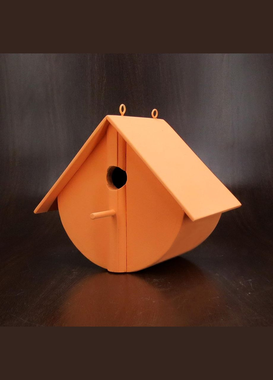 Скворечник садовый из дерева Свиристель грейпфрут (СКВ-001454) No Brand (328606077)