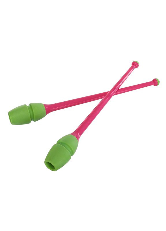 Булави для художньої гімнастики C-0963 Рожево-зелений, (60508005) FDSO (322734296)