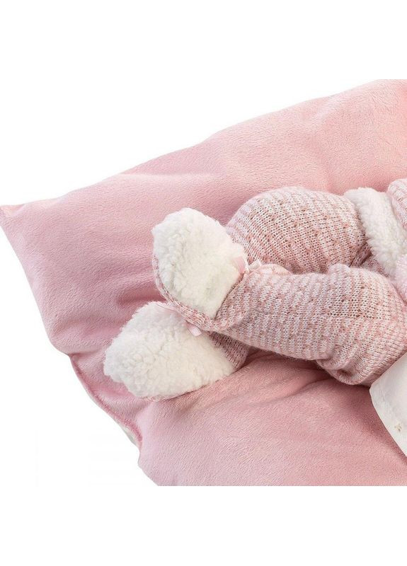 Іспанська лялька вінілова дівчинка 42 см з соскою та пледом для гри та колекції пупс Llorens (370602751)