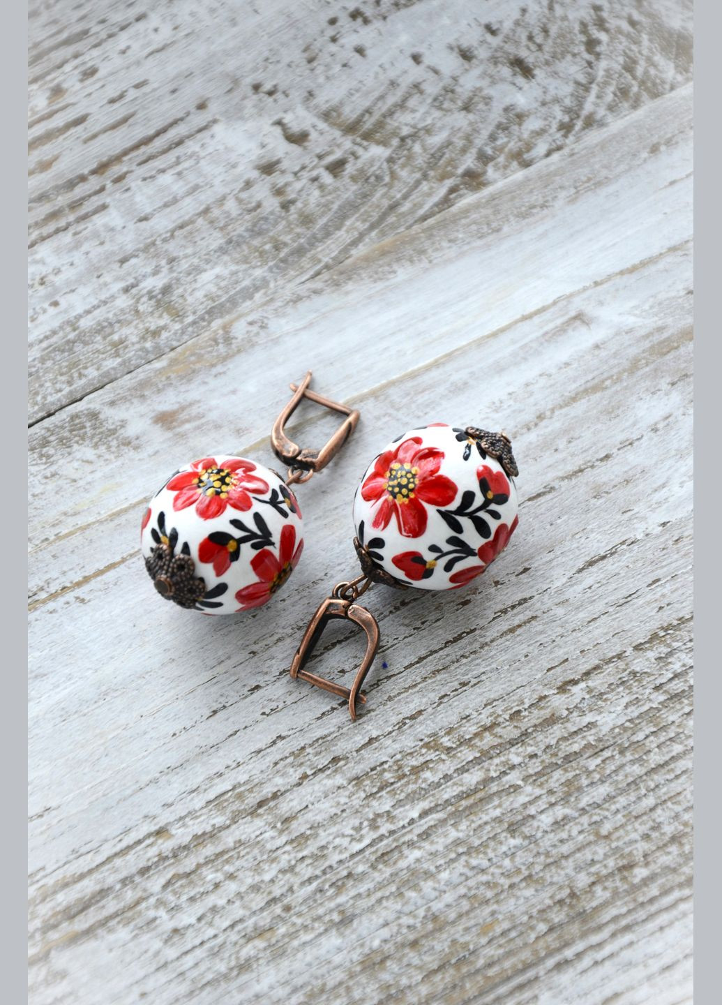 Авторские деревянные серьги Lucy Kozyra (326803353)