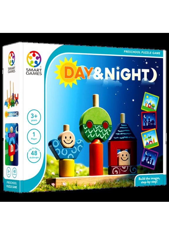 Настольная игра День и Ночь ( day and night ) Smart Games SG 033 UKR / 5414301521914 (370765036)