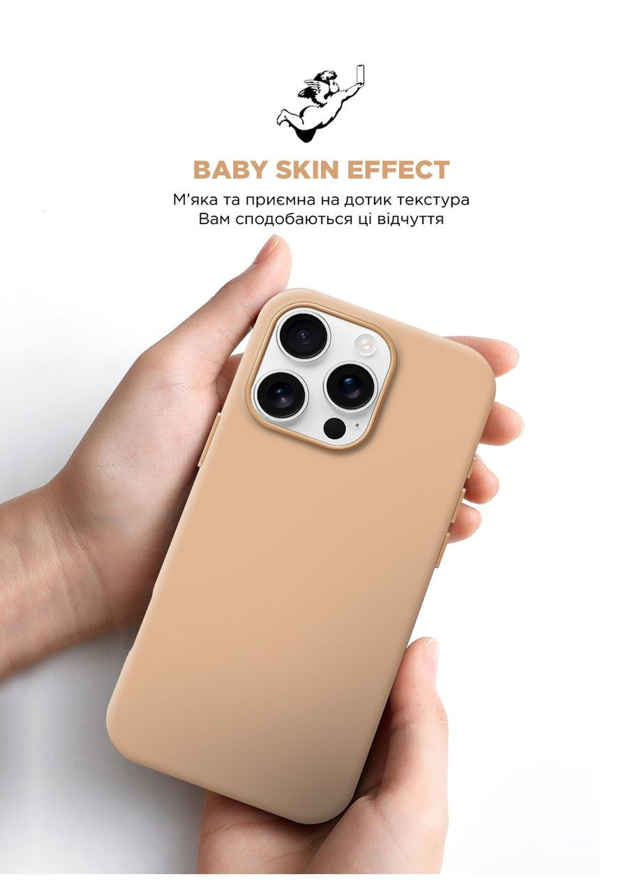 Чехол ICON2 Case для Apple iPhone 16 Pro Rose Gold (ARM79636) ArmorStandart (327886984)