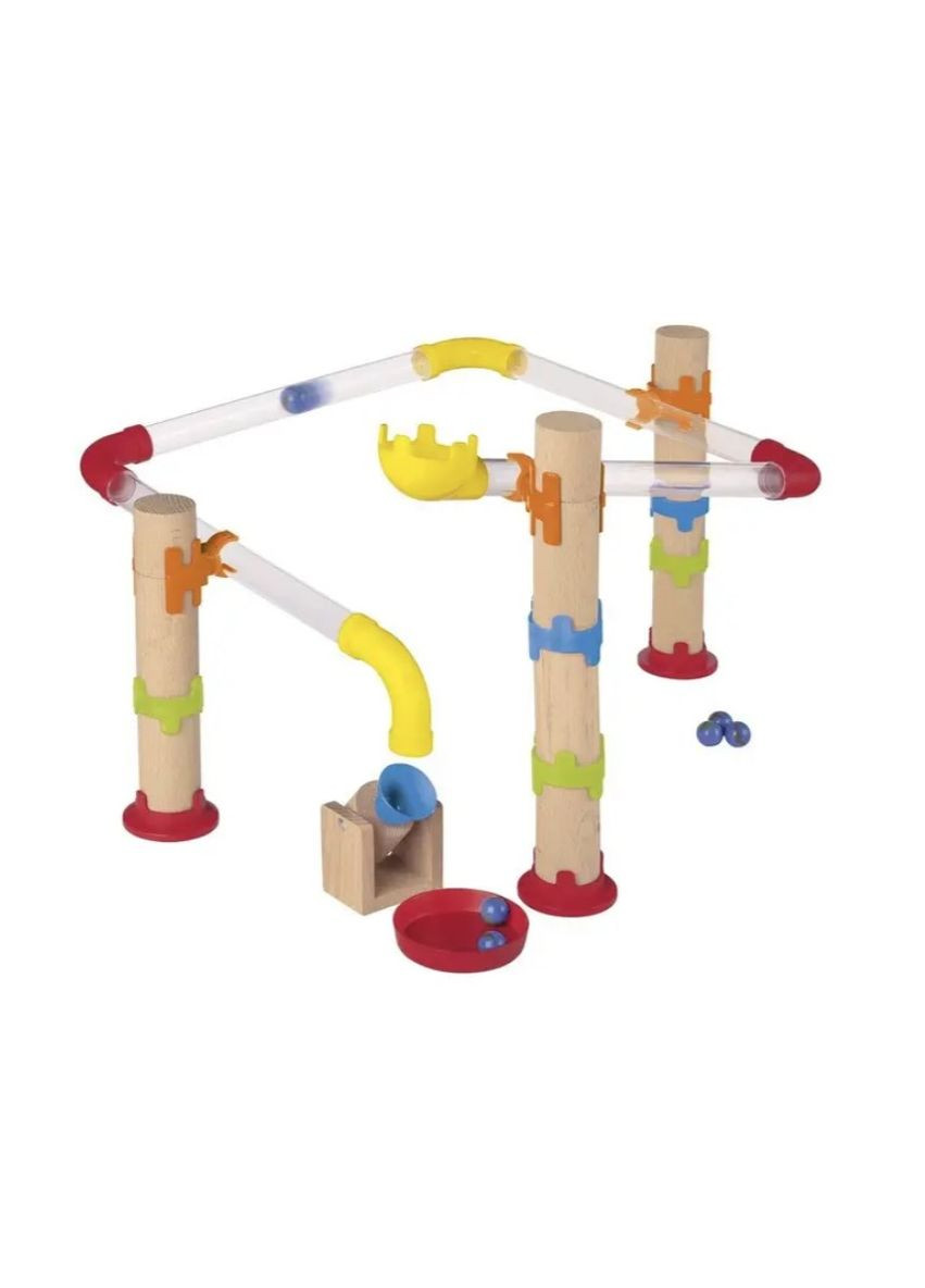 Мармуровий гоночний лабіринт Tubulea Junior 39 елементів Playtive (322528580)