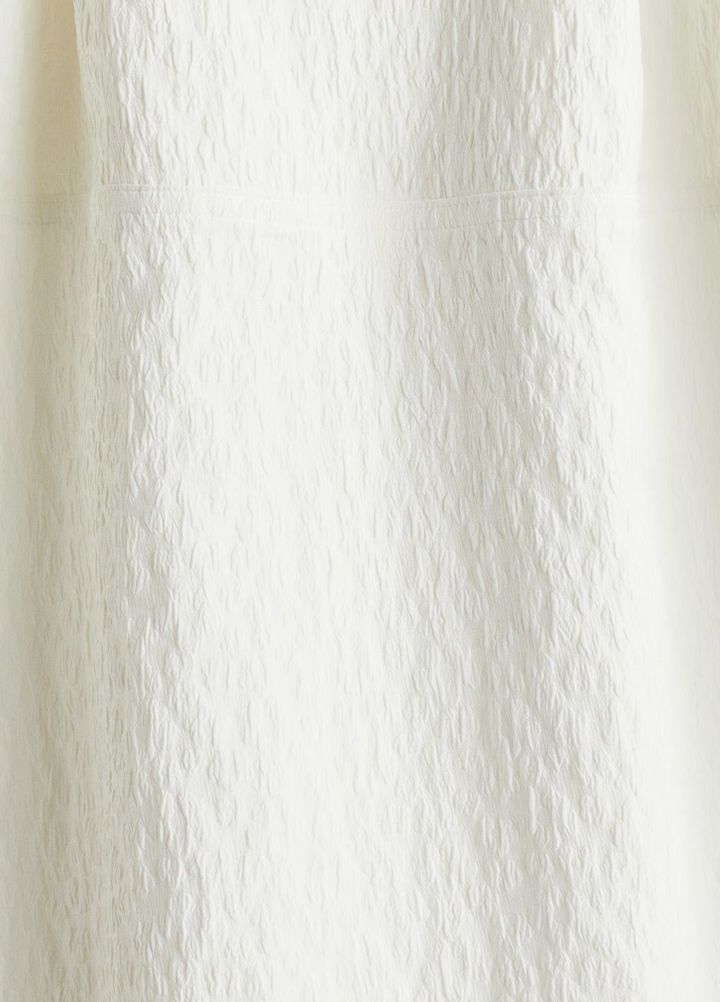 Білий сукня H&M однотонна