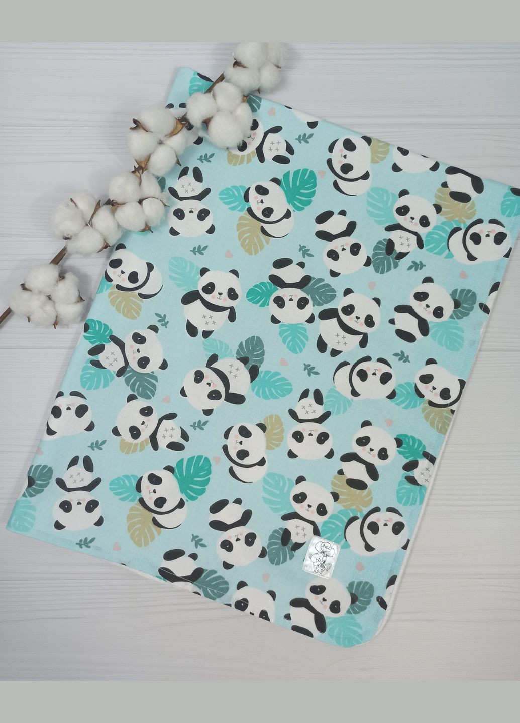 Пелюшки дитячі a.l.babybox Лама 50х80 см 3 шт. М'ятний No Brand (316318334)