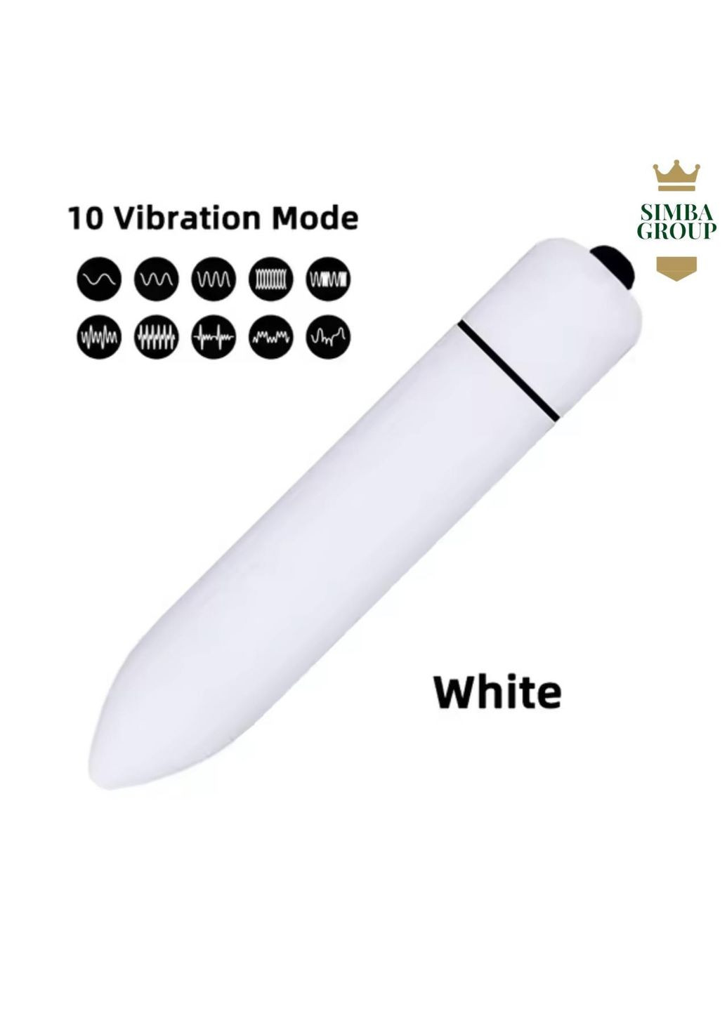 Жіноча вібропуля - потужний вібратор 10 режимів Вібрацій (Рожева) No Brand (360899125)