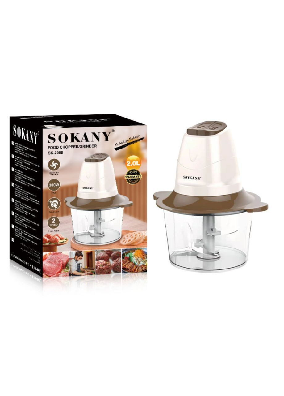 Кухонний подрібнювач 300Вт Sokany SK-7006 (302259545)