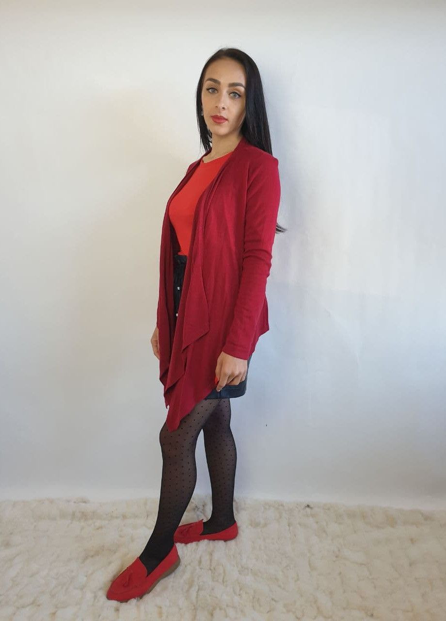 Кардиган FCA16187CD Червоний Silvian Heach (315834587)