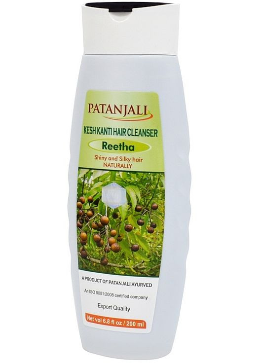 Шампунь для волос "Ритха" Kesh Kanti Hair Cleanser Reetha 200ml (1224255-31339225) Patanjali (368665520)