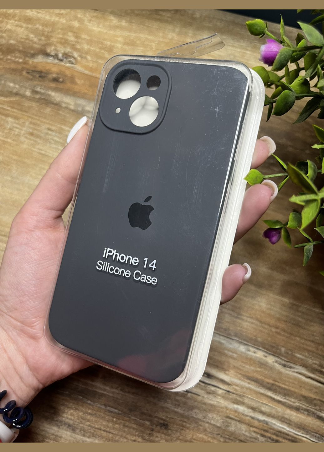 Чехол на iPhone 14 квадратные борта чехол на айфон silicone case full camera на apple айфон Brand iphone14 (293151647)