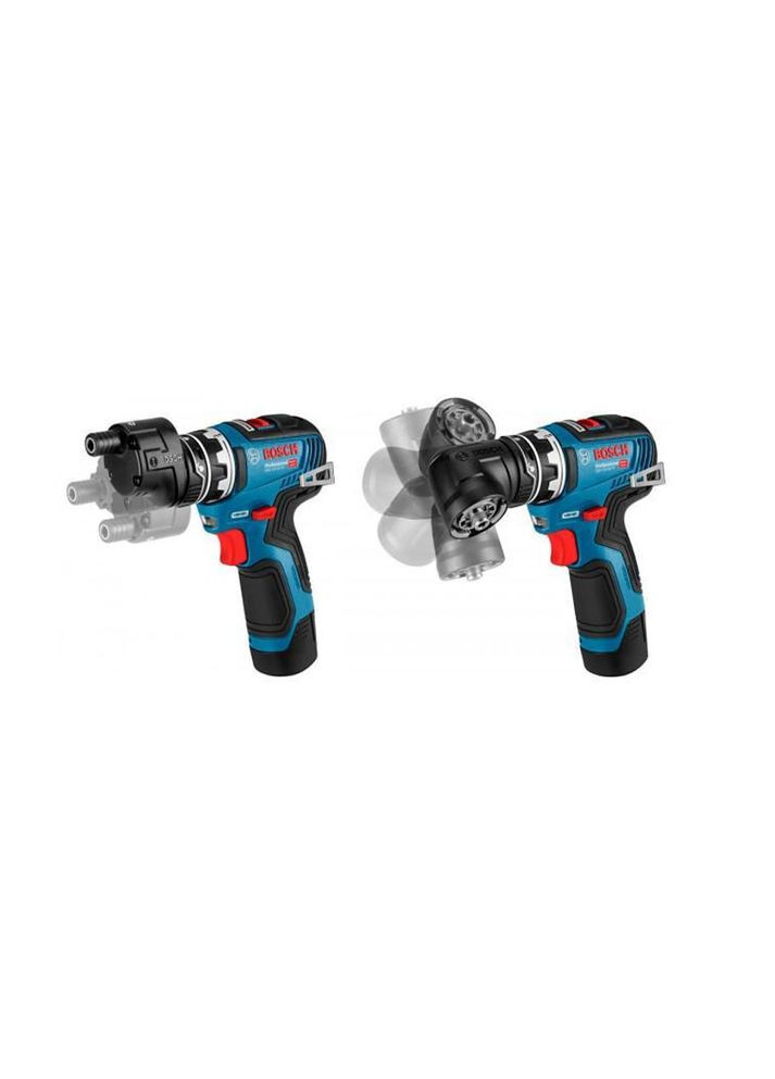 Акумуляторний дриль-шурупокрут GSR 12V-35 FC (2x12В, 10 мм, 35 Нм, 3 Агод) з 4 насадками + 2АКБ зарядний пристрі (25622) Bosch (329742742)