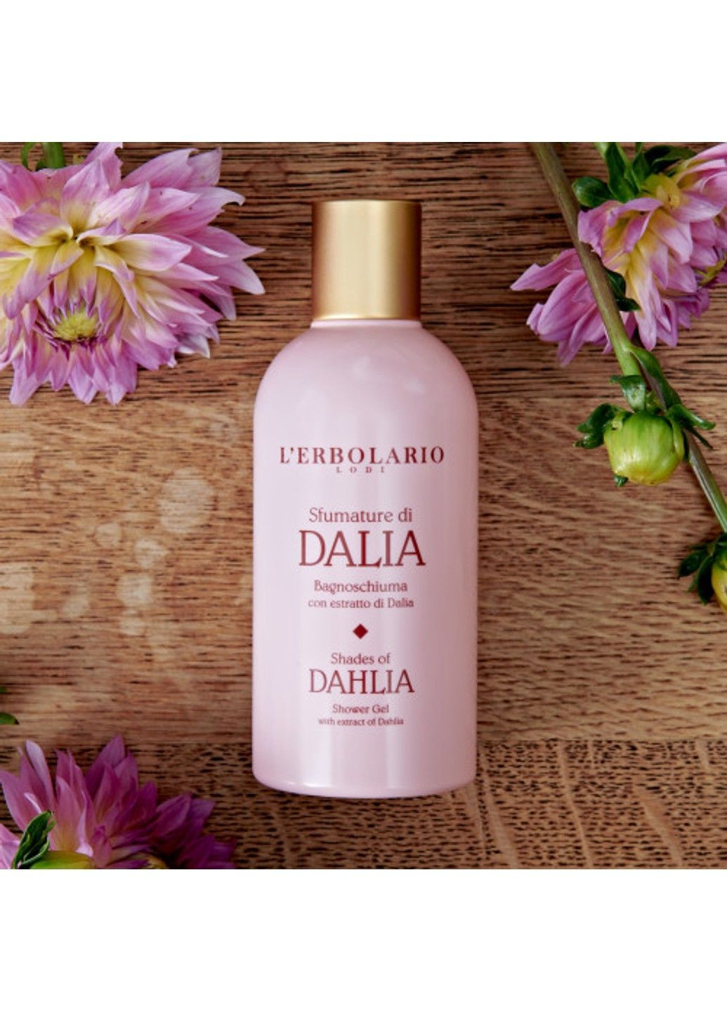 Пена для ванн-гель для душа Георгина 250 мл L'erbolario (298056265)