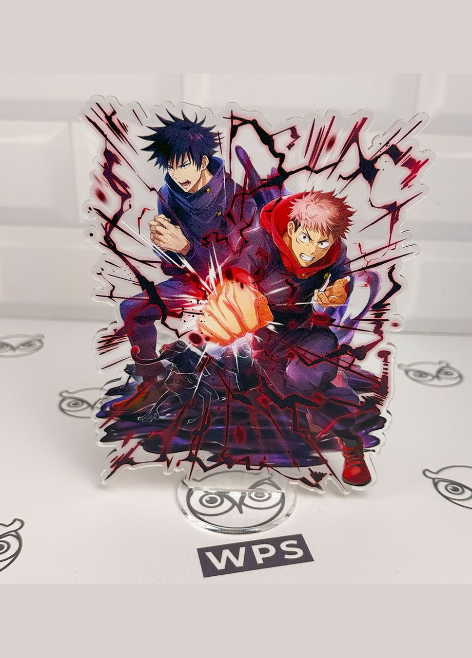 Акрилова колекційна фігурка Аниме: Магічна битва/Jujutsu Kaisen (Yuuji, Megumi) No Brand (331901084)