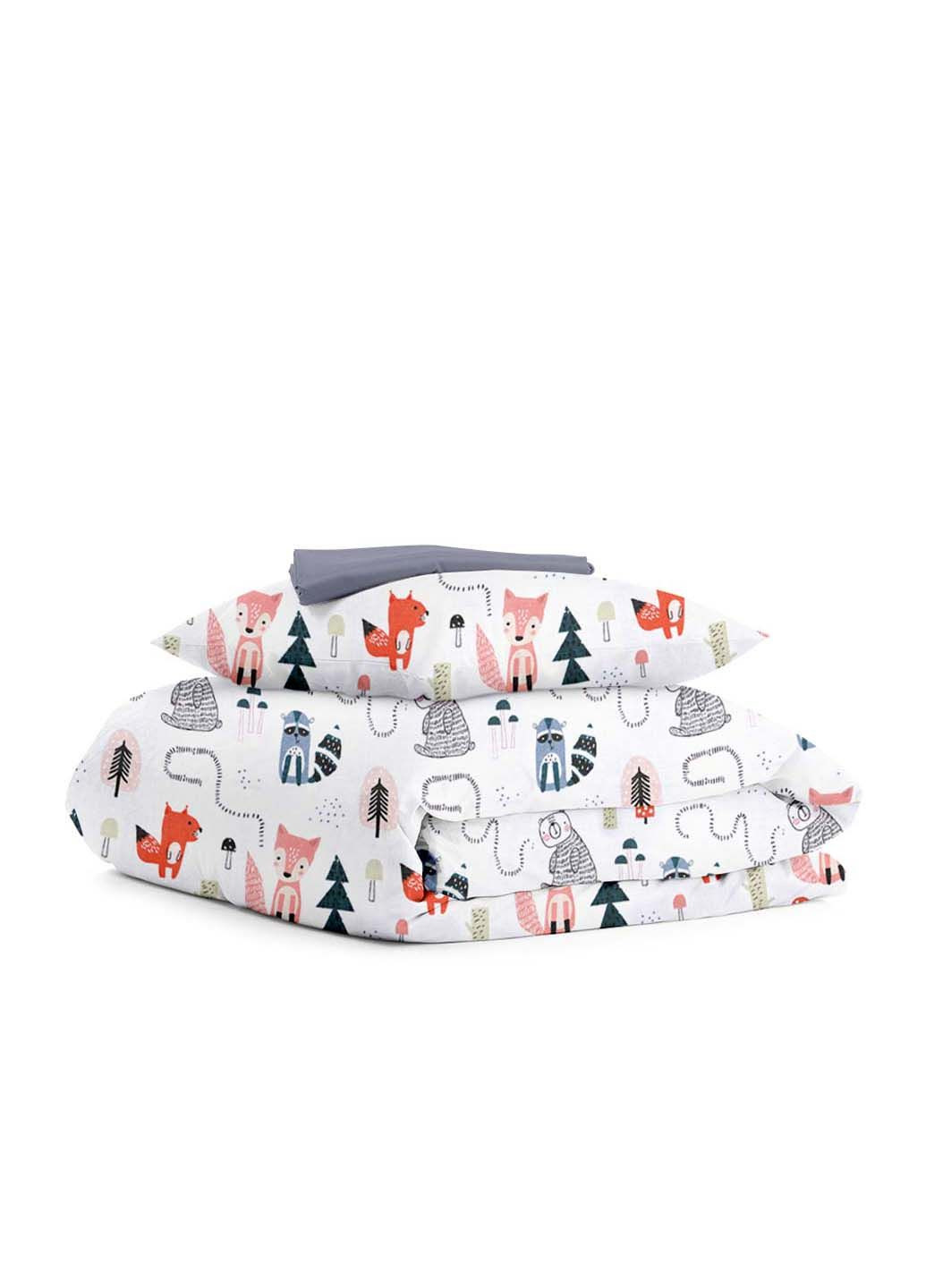 Підліткова постіль з простирадлом на гумці ANIMALS CS7 160х220 см Cosas (307476516)