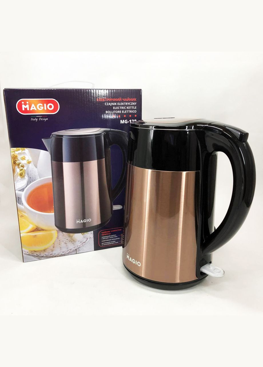 Електрочайник-термос MG-128 1.8 л 1850 Вт Magio (364663691)