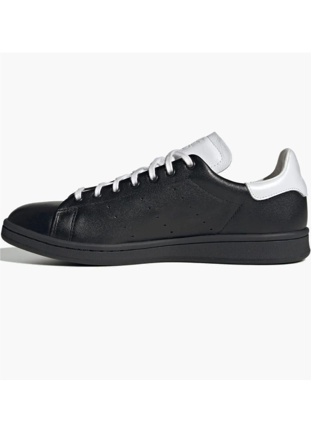 Чорні кросівки чоловічі stan smith lux black jh9719 adidas