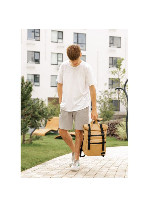 Мужской рюкзак ролл унисекс RollTop LTT Sambag (322870522)
