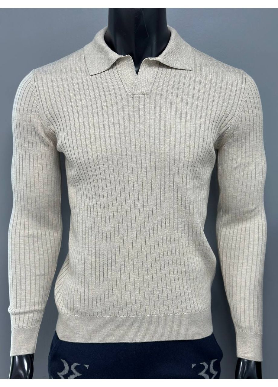 Поло джемпер на довгий рукав No Brand (364813550)