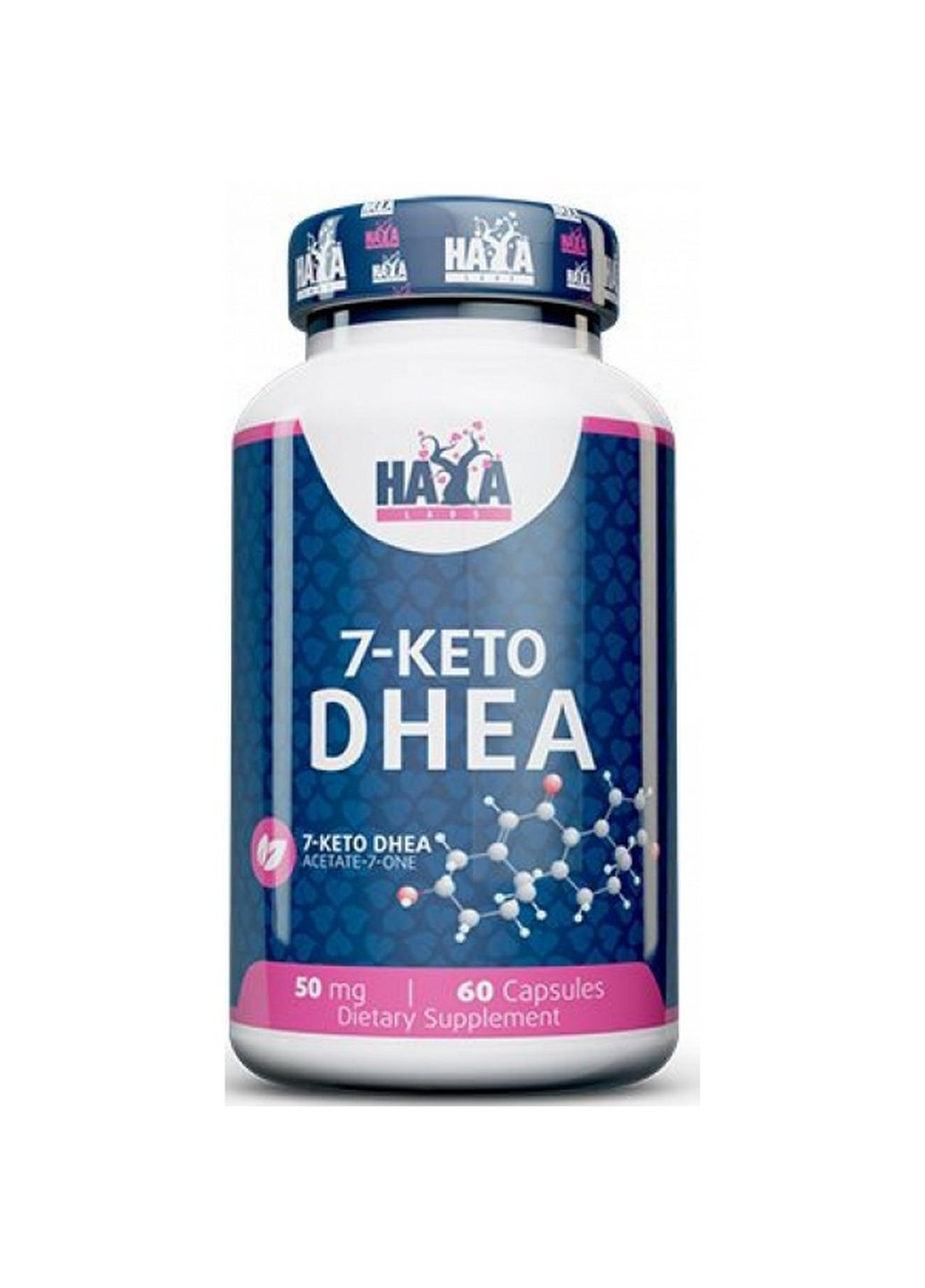 Стимулятор тестостерона 7-KETO DHEA 50 mg, 60 капсул Haya Labs (294927425)
