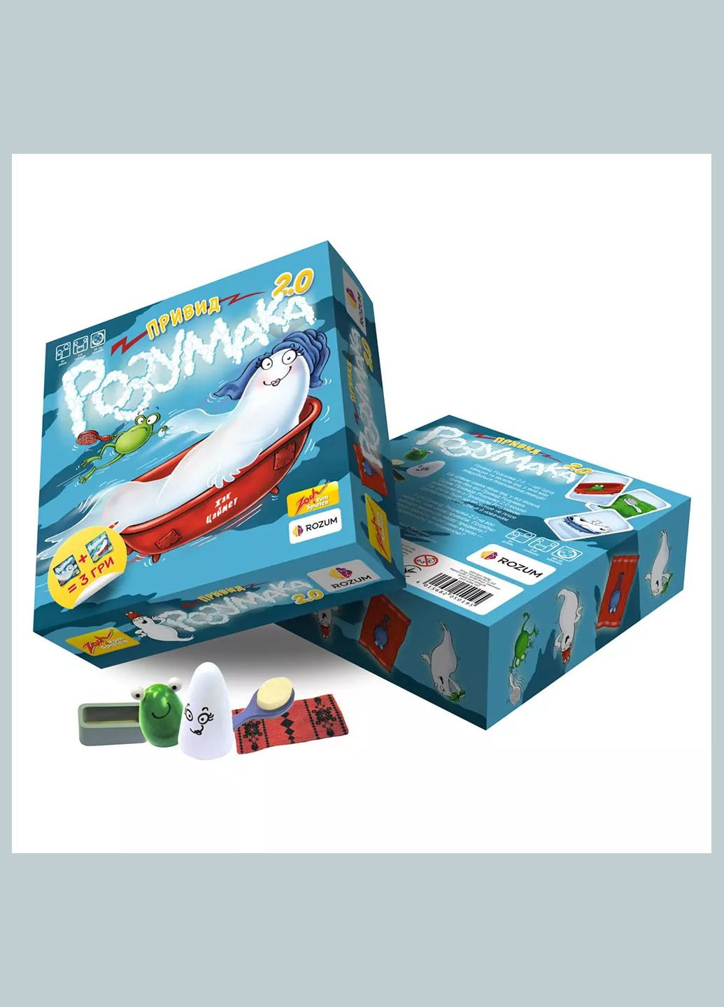 Гра настільна Привид Розумака 2.0 (R006UA) ROZUM (333252586)