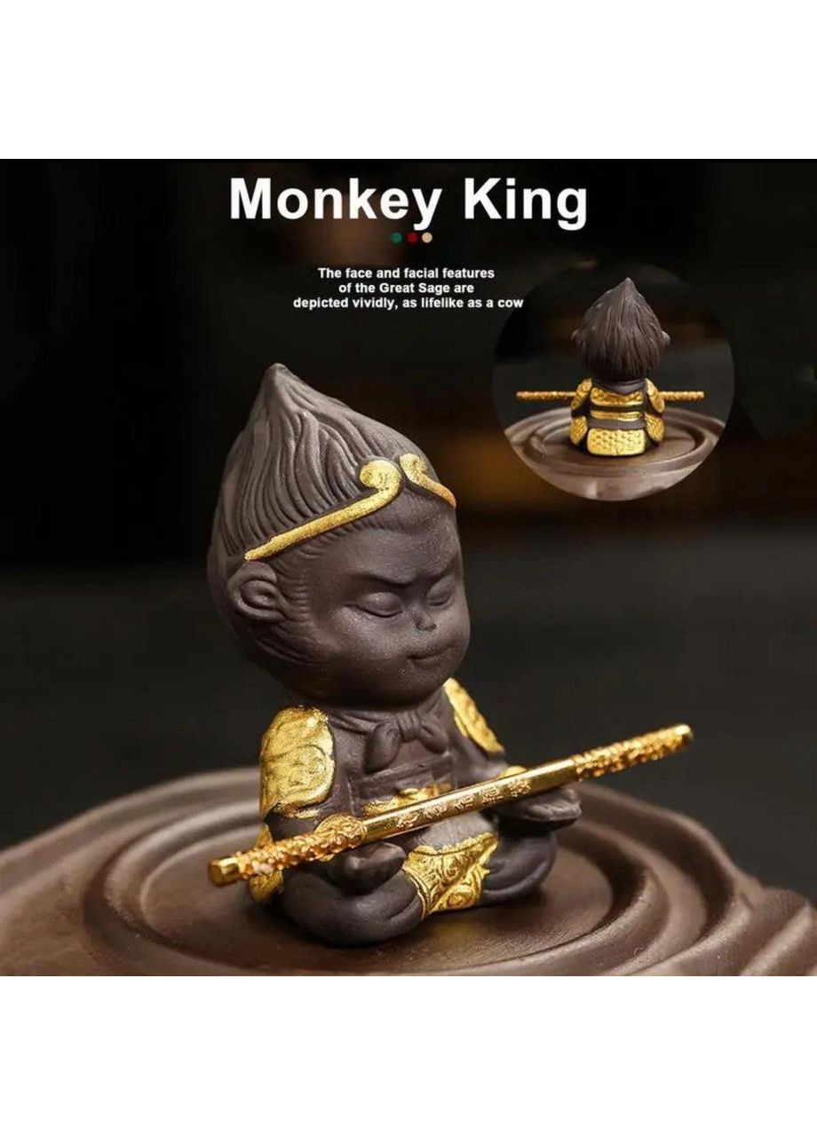 Подставка для благовоний Жидкий дым "Король Обезьян" + 20 аромоконусов благовоний No Brand (295012621)