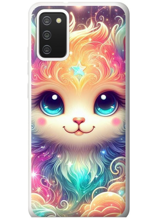 Силиконовый чехол 'Сказочный котенок' для Endorphone Samsung Galaxy A02s A025F (275457592)
