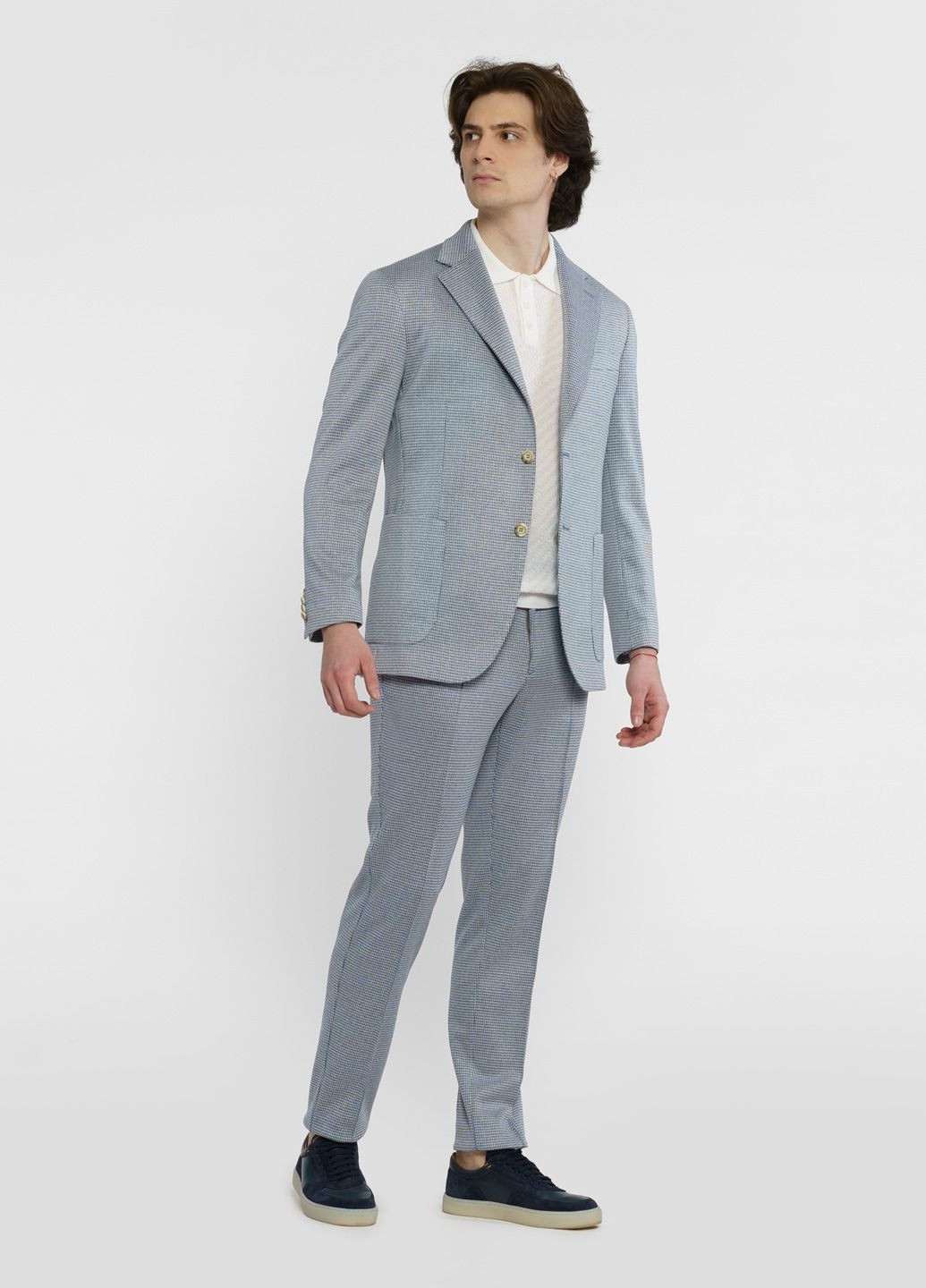 Пиджак мужской серый Arber napoli jersey (291064309)