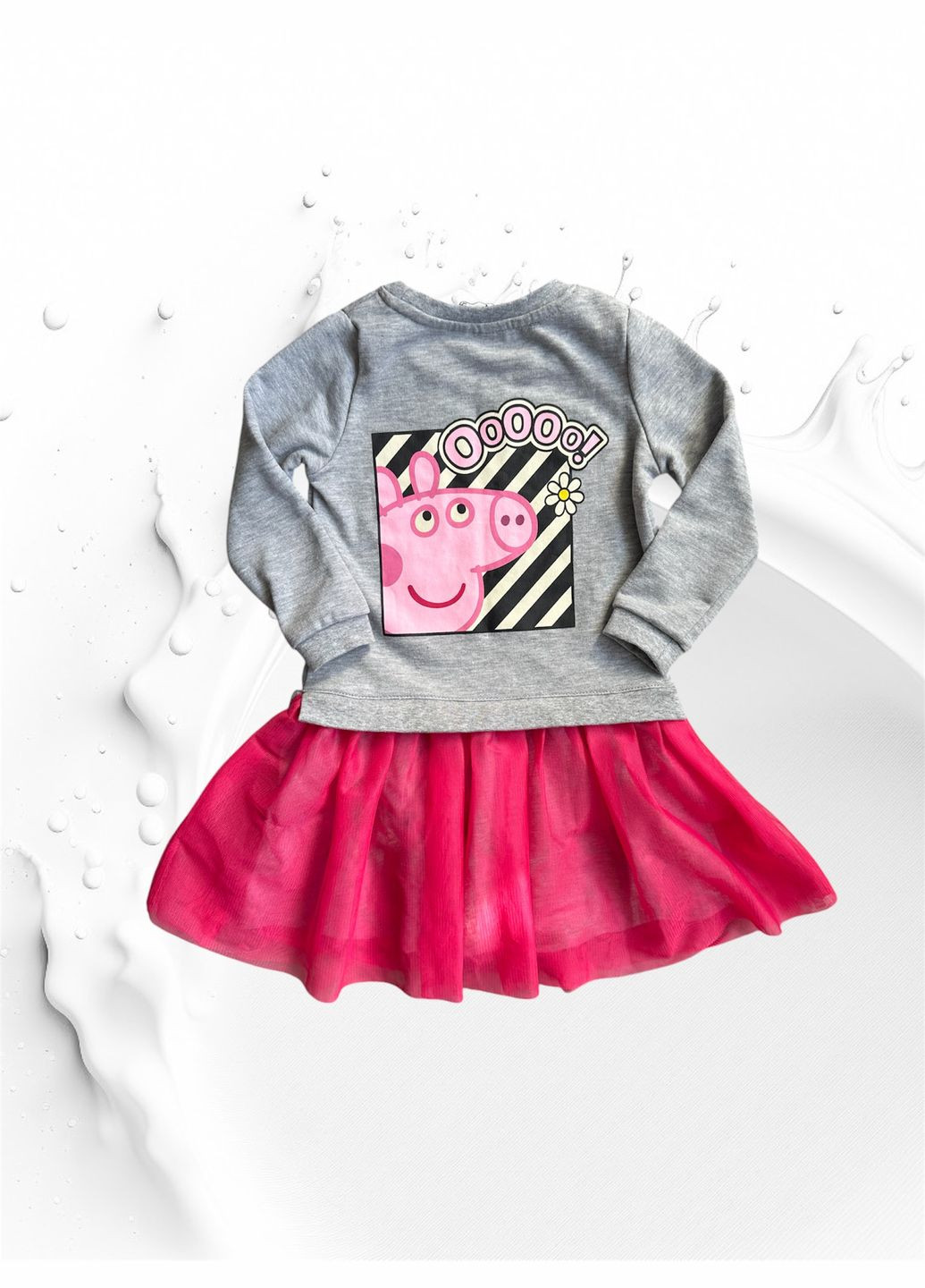 Серое платье Peppa Pig (302663635)