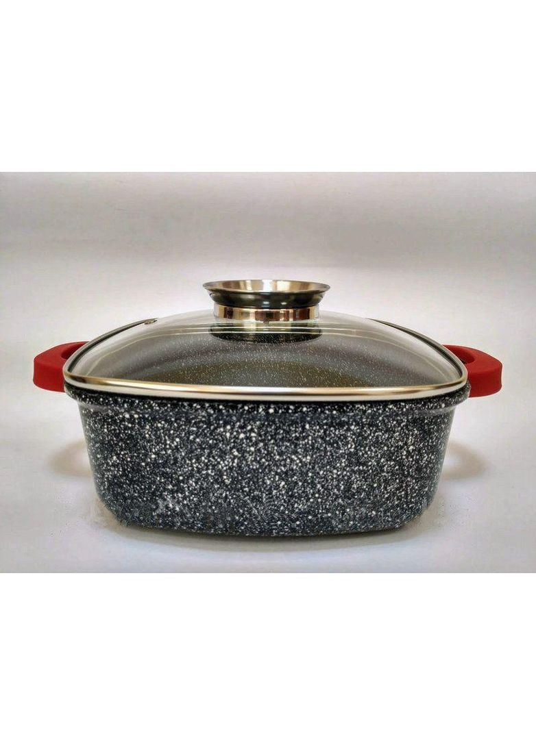 Каструля з кришкою BH-2428-MBR 5.5 л 28 см Bohmann (349222143)