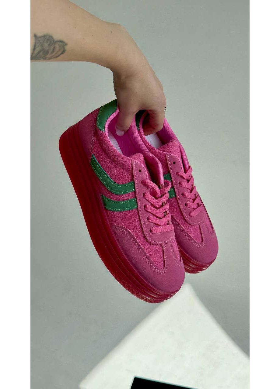 Рожеві стильні кеди Helen