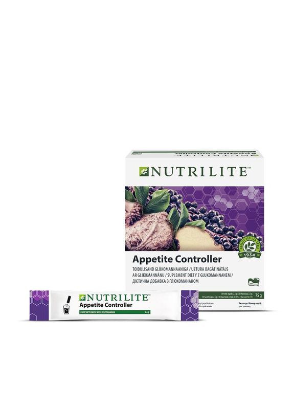 Дієтична добавка з глюкомананом Appetite Controller Nutrilite, 30 саше Amway (370858809)