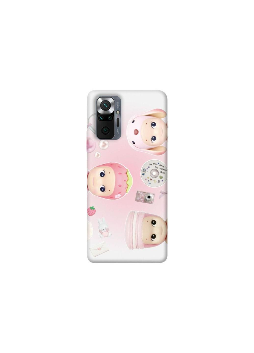 Чехол на Xiaomi Redmi Note 10 Pro Sonny Angels pink Frontalka (352227531)