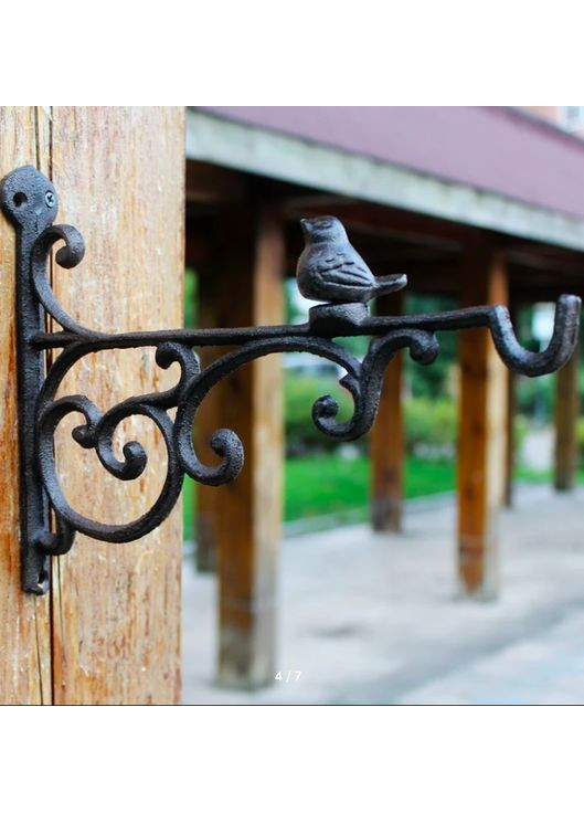 Гачок чавун, 27*4*21см Пташка Home Decor (362562225)