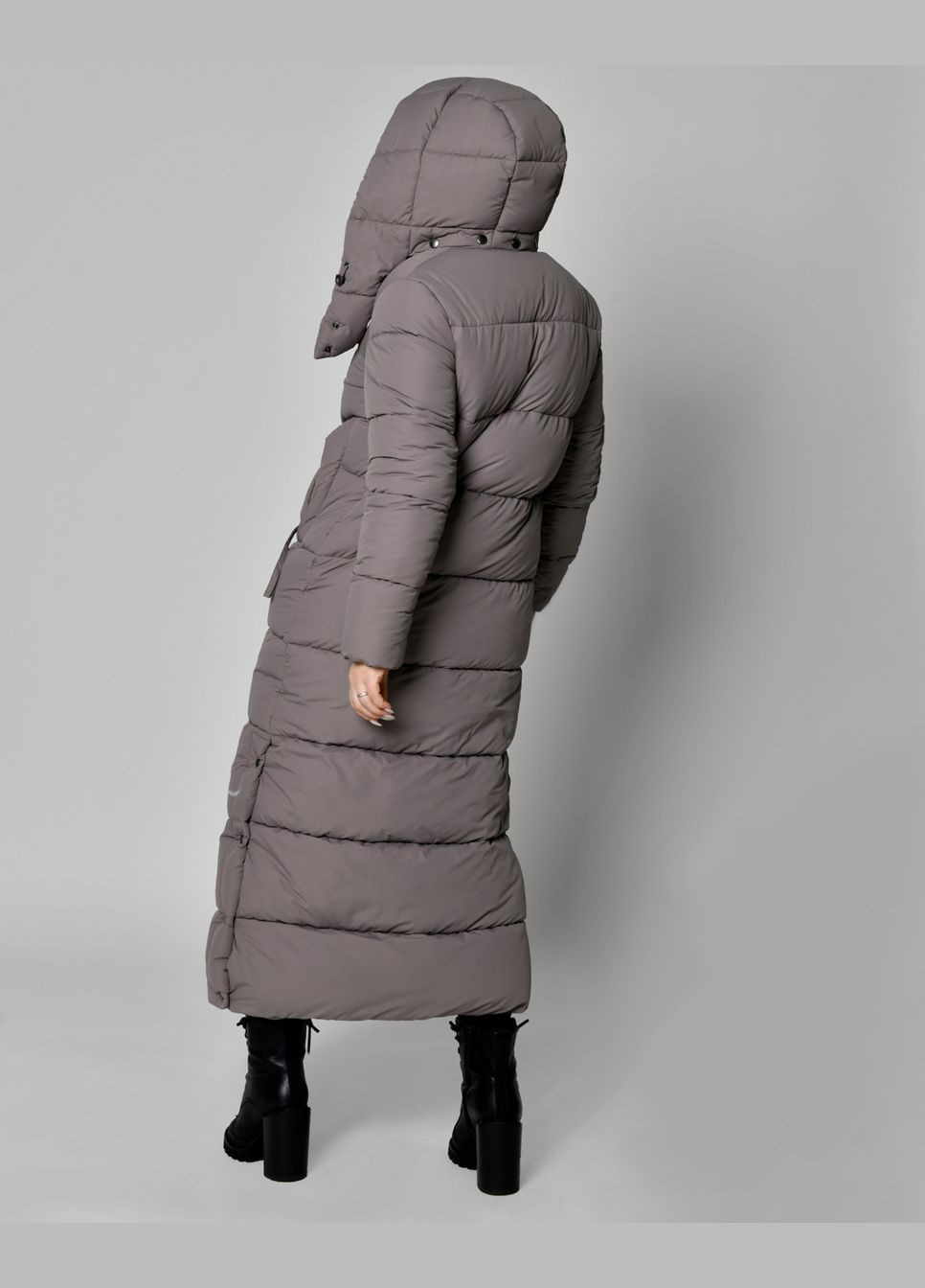 Світло-коричневий зимній Пуховик X-Woyz