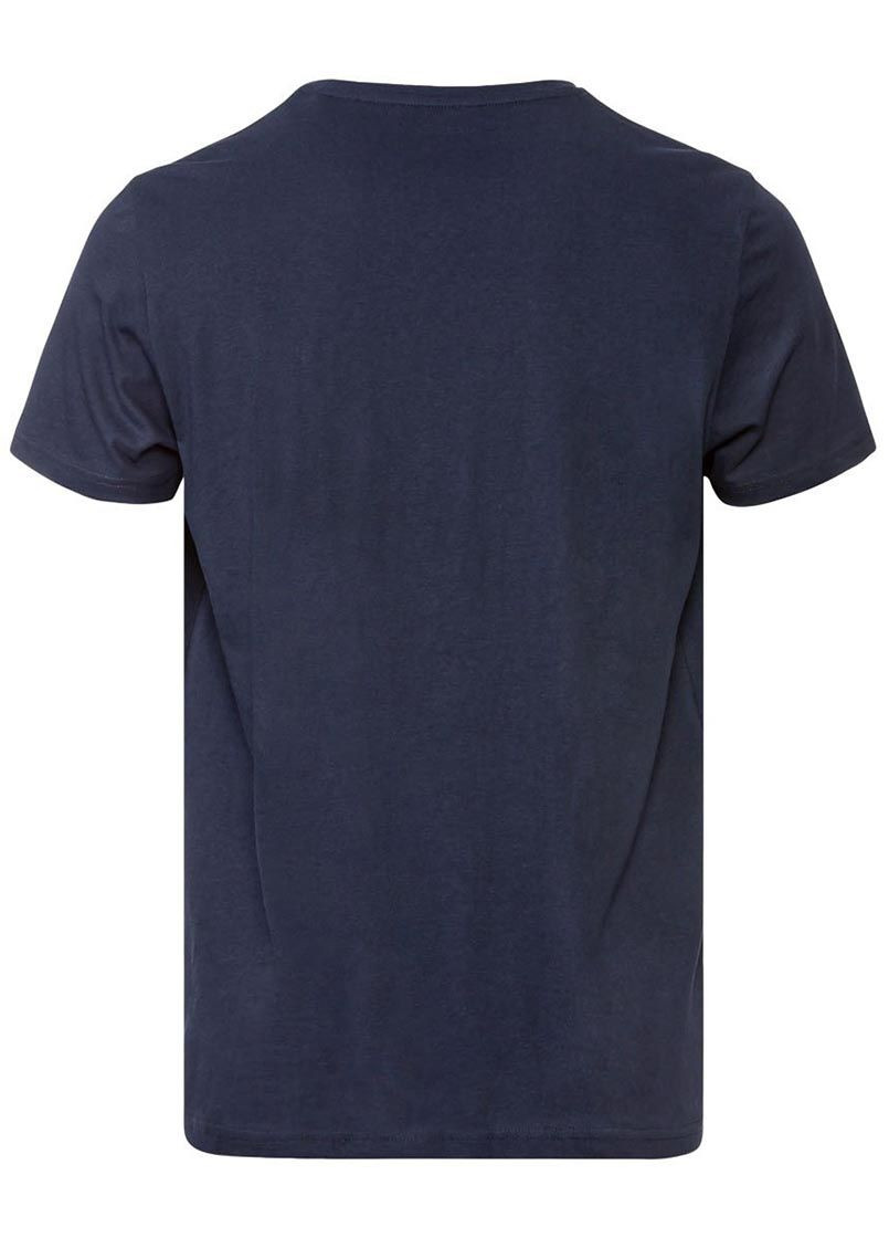 Темно-синяя футболка с коротким рукавом Livergy