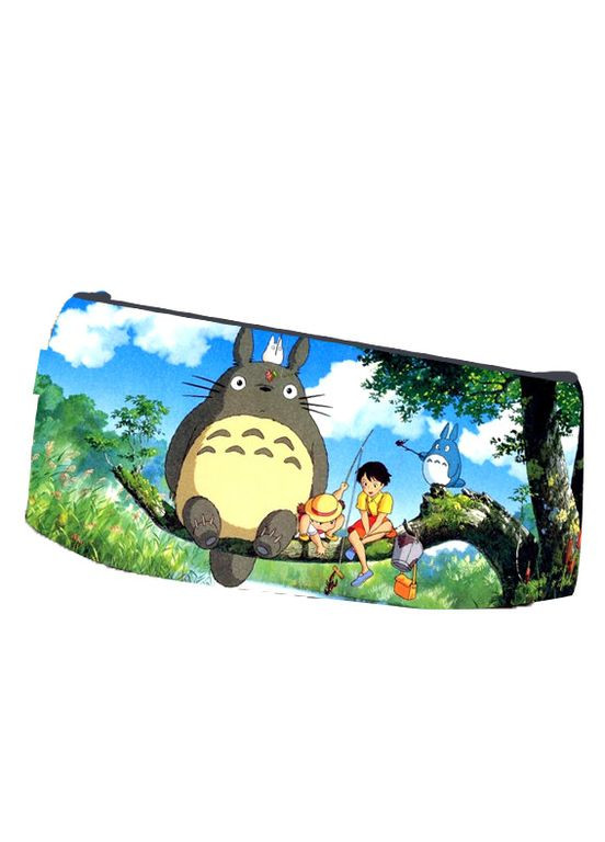 Пенал школьный аниме Мой сосед Тоторо двухсторонний 22х11 см (pn_0012) No Brand (328446159)
