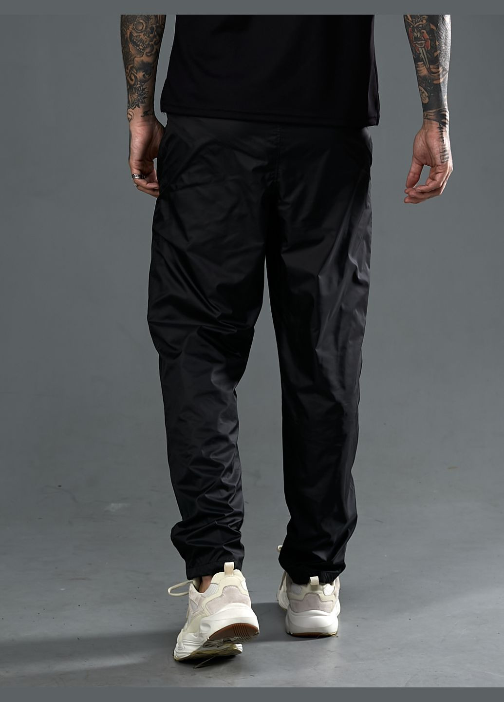 Спортивні брюки з плащової тканини із сітчатою підкладкою Tailer (252562056)