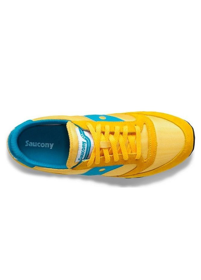 Жовті осінні жіночі кросівки jazz original yellow/blue 35/3/22.6 см Saucony