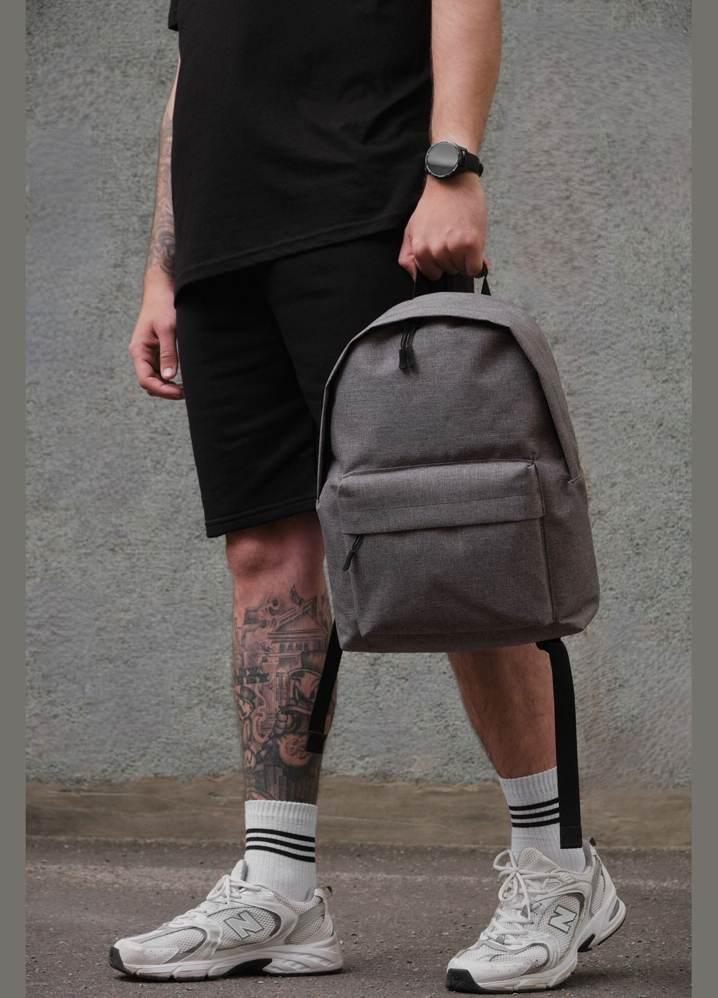 Рюкзак Compact Gray Man Without (317310525)