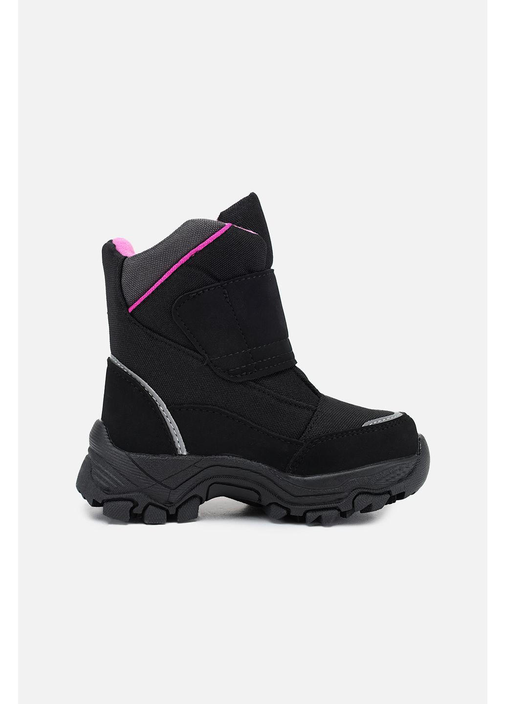 Зимние термосапоги для девочки цвет черный cb-00286675 Kimboo
