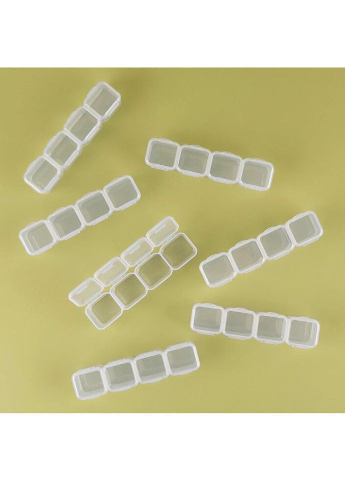 Контейнер-органайзер для дрібного декору 743040 56 осередків Santi (328391778)