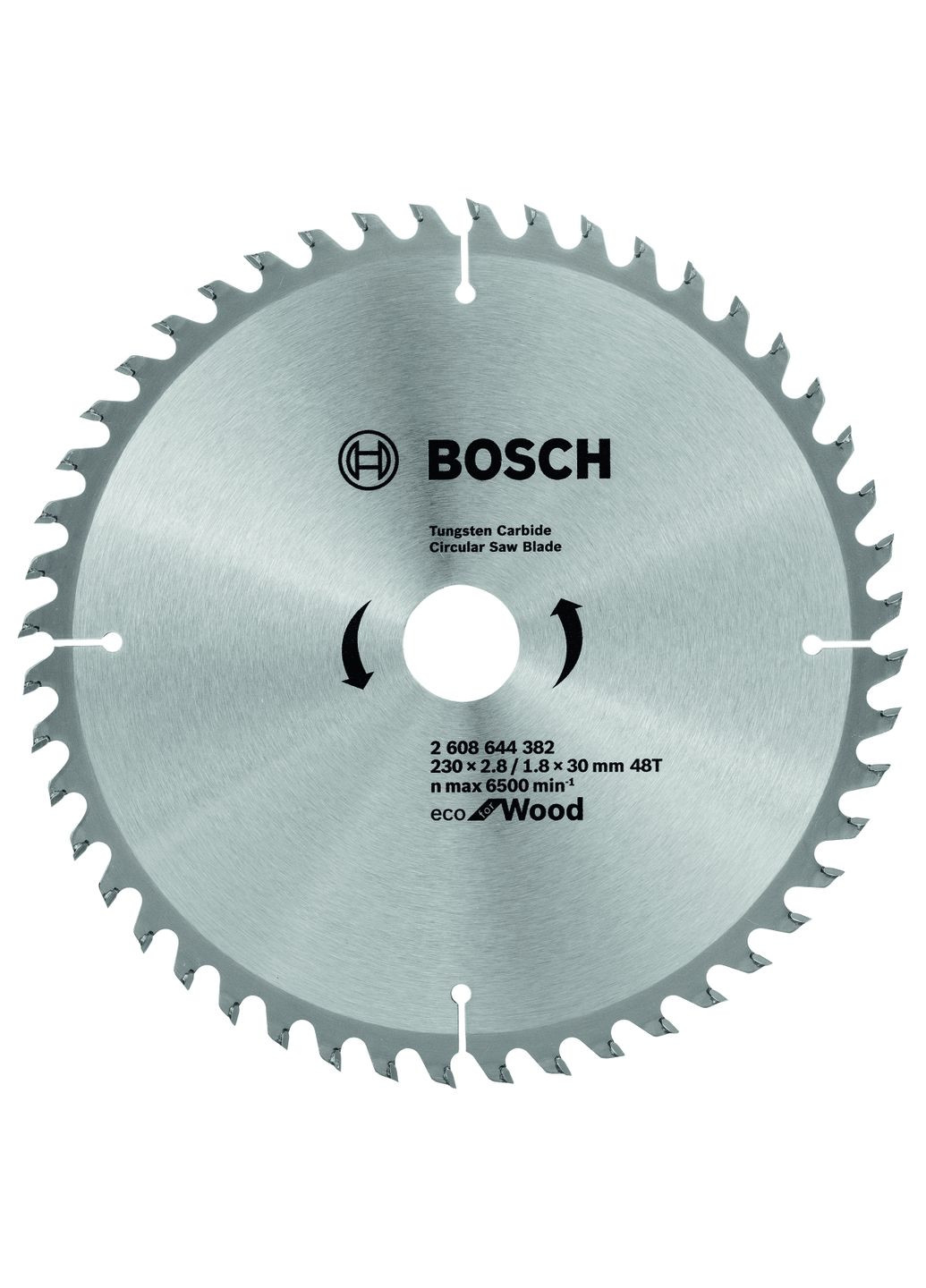 Пиляльний диск Eco for Wood (230x30x2.8 мм, 48 зубів) по дереву (23434) Bosch (295042761)