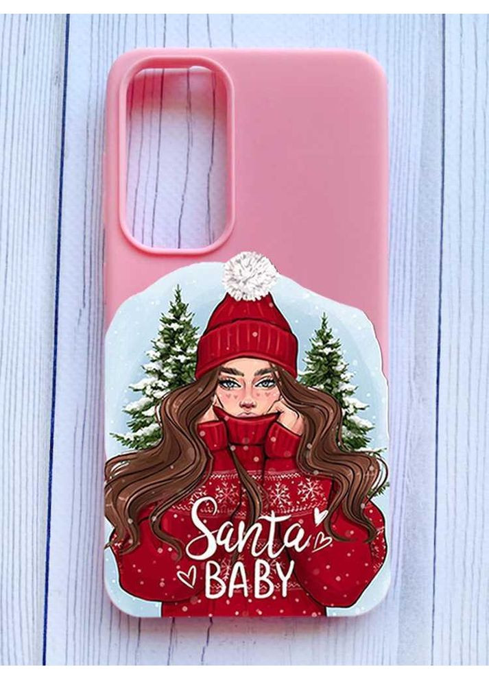 Матовый чехол на Samsung Galaxy A35 (A356) Девушка в красном (принт 189) Creative (362969392)