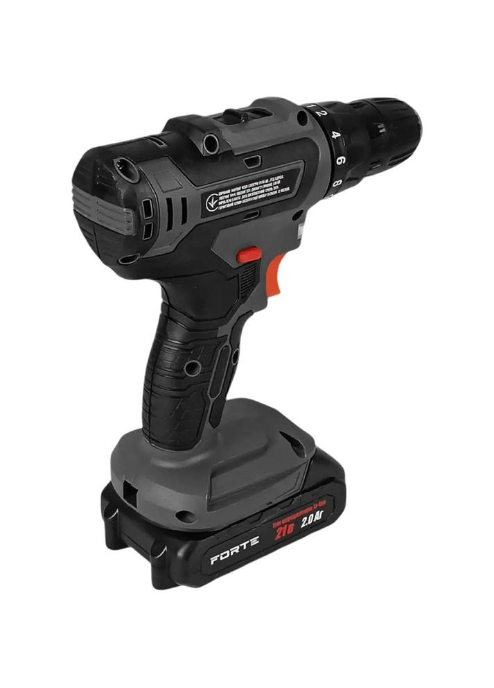 Дрель-шуруповерт CD-21BC 21В 2А (142793) Forte (362487642)