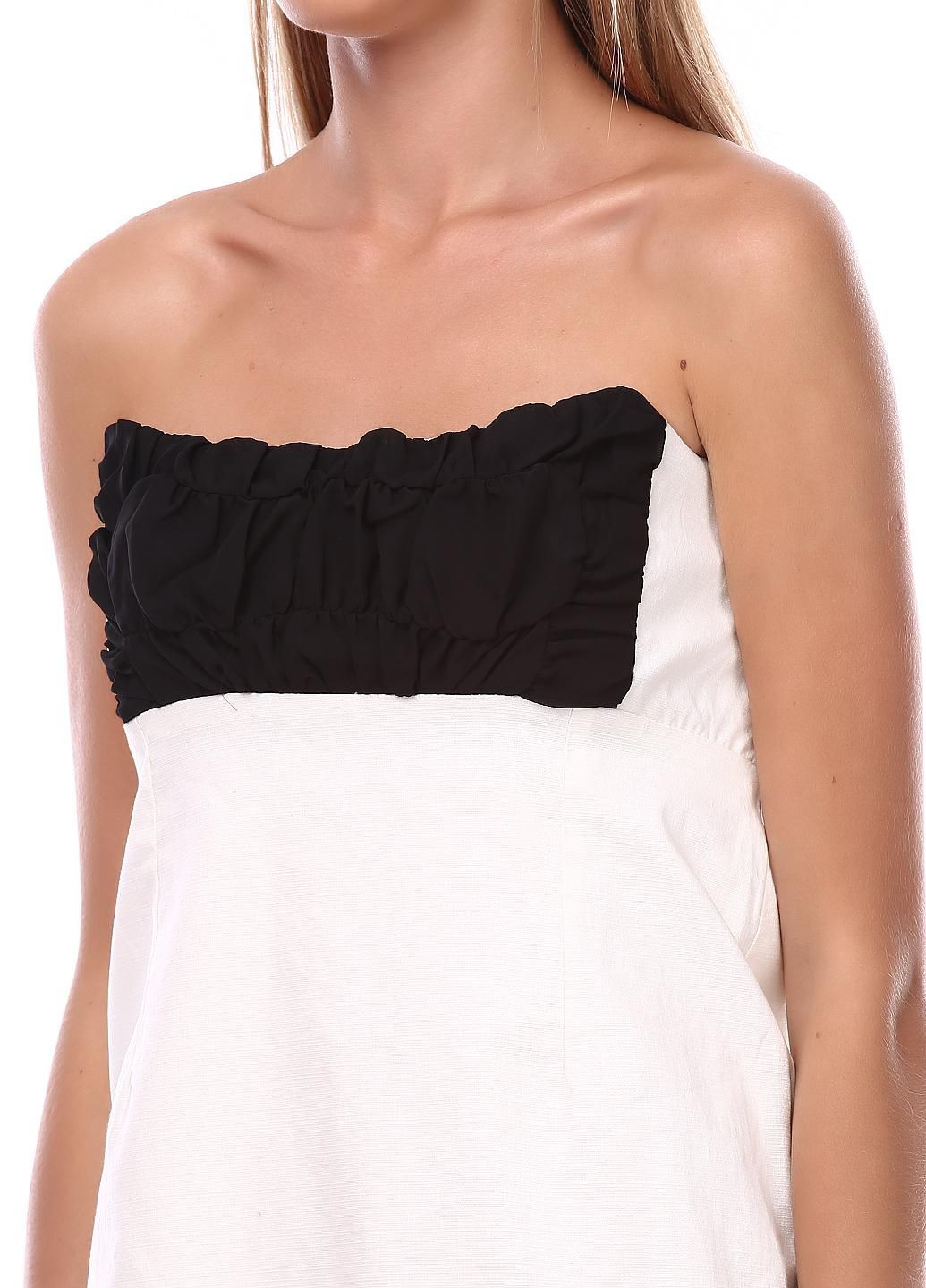 Молочна повсякденний сукня сірий бандо Olga de Polga з абстрактним візерунком