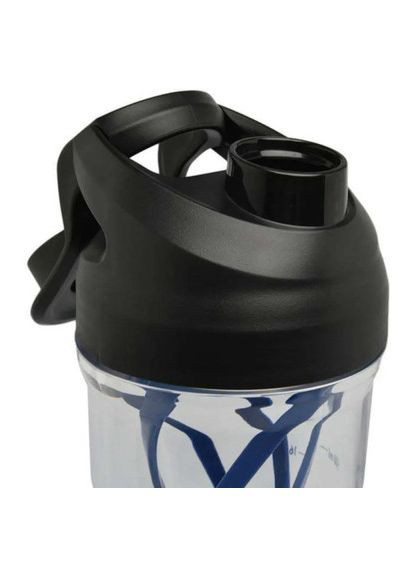 Бутылка для воды TR Recharge Shaker Bottle 2.0 24 OZ черный, синий 709 мл N.101.0724.913.24 (887791762313) Nike TR Recharge Shaker Bottle 2.0 24 OZ чорний, синій (370019112)
