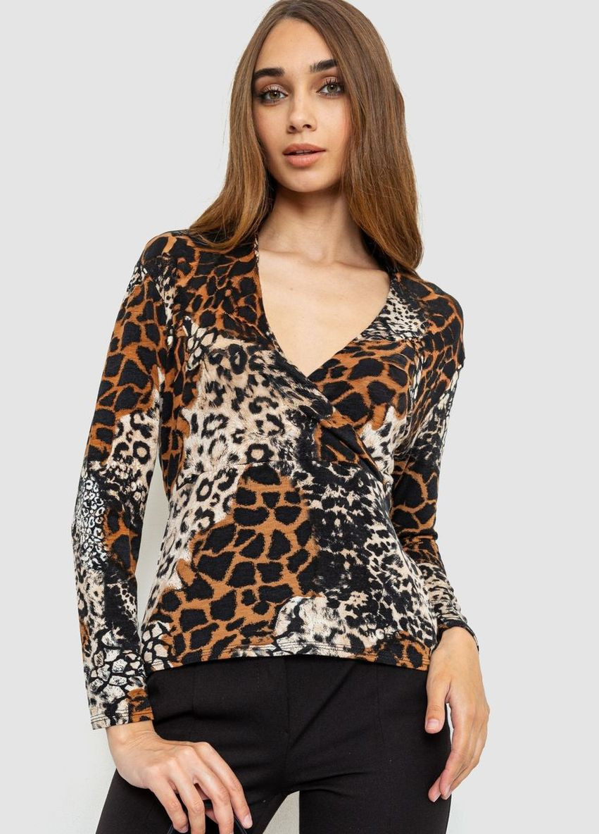 Комбинированная блуза Ager 186R235