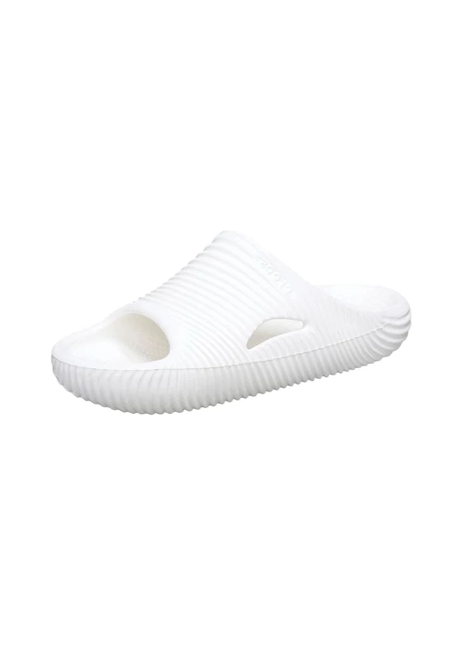 Белые кроксы шлепанцы mellow slide sandal Crocs