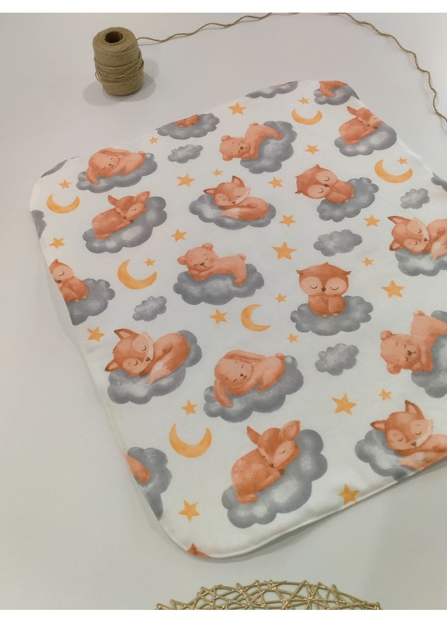 Фланелеві непромокальні пелюшки на трикотажній мембрані, розмір 43*50 No Brand (370370164)