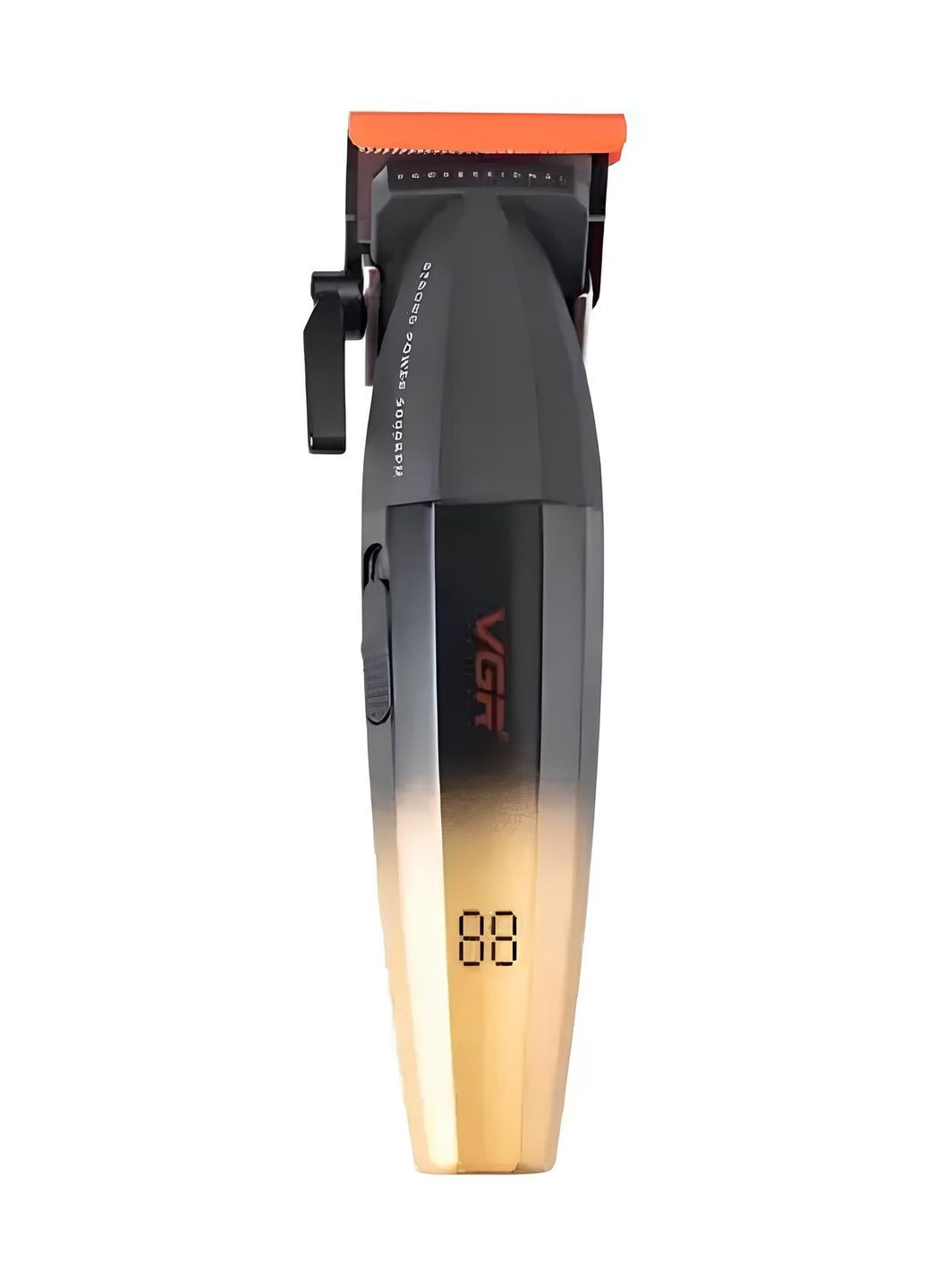 Машинка для стрижки акумуляторна 5Вт LED-дисплей 6 насадок 2500мАч золотистий (2390000035) VGR V‑003 (342392593)